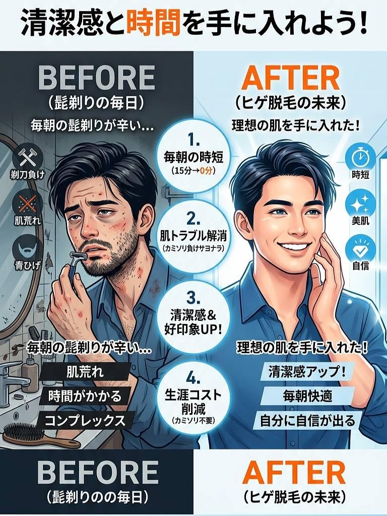 ひげ脱毛