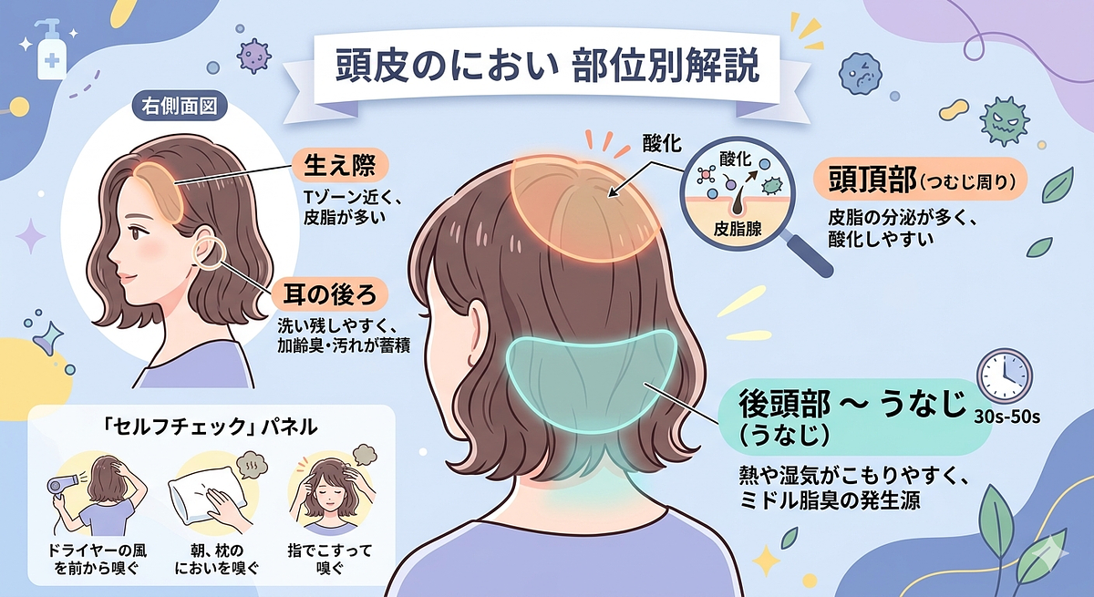 頭皮洗浄